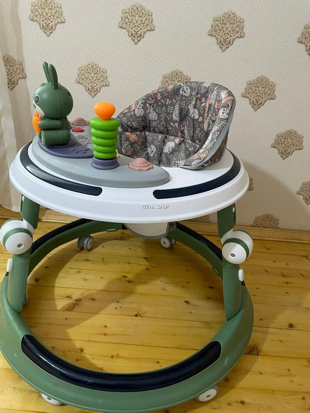 Uşaq gəzdirəni / yürüteç İsigli, maxni oxuyur. xec bir problemi - şəkil 3