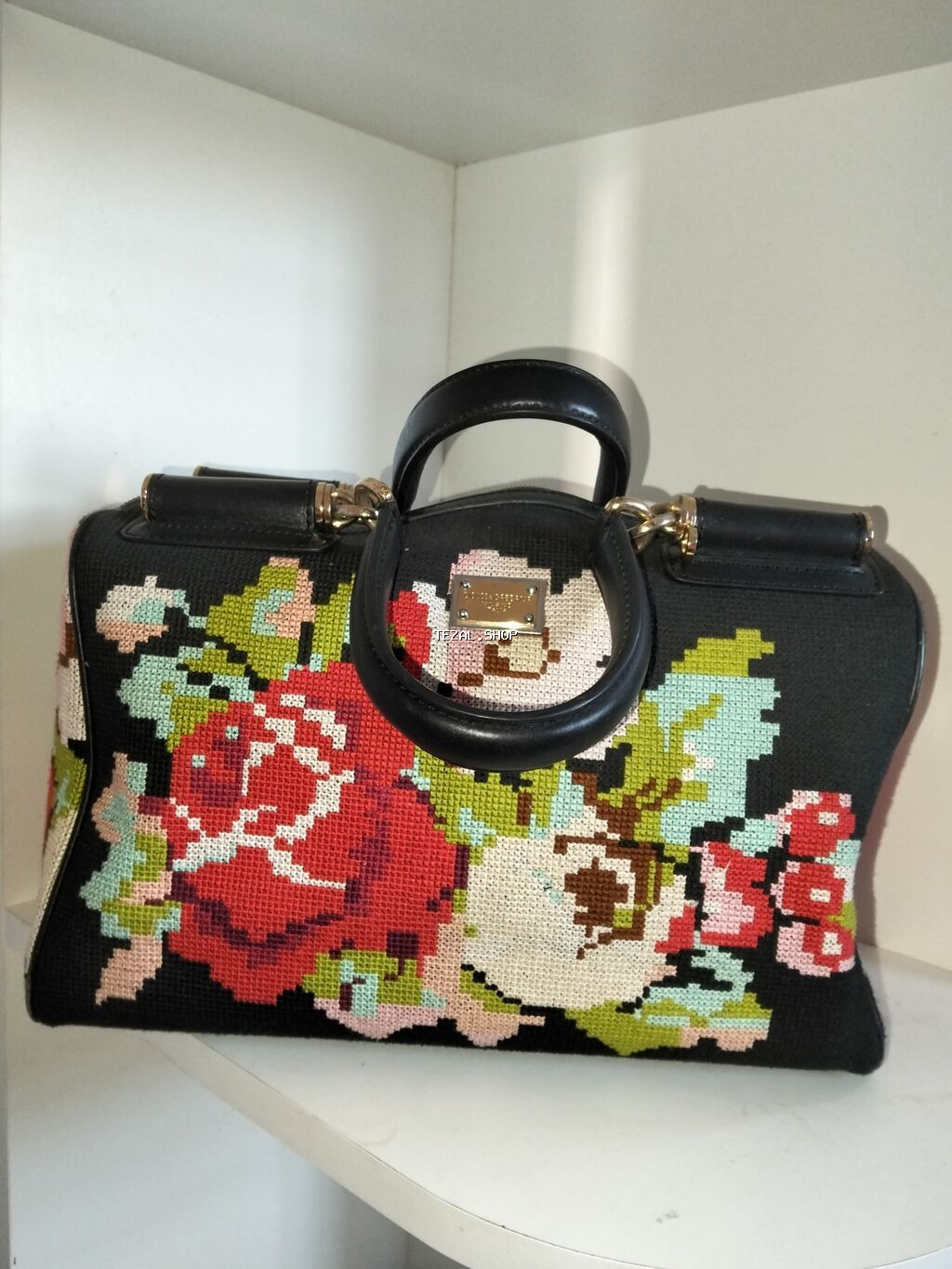 Dolce & Gabbana qadın çantası - Material: qara rəngli