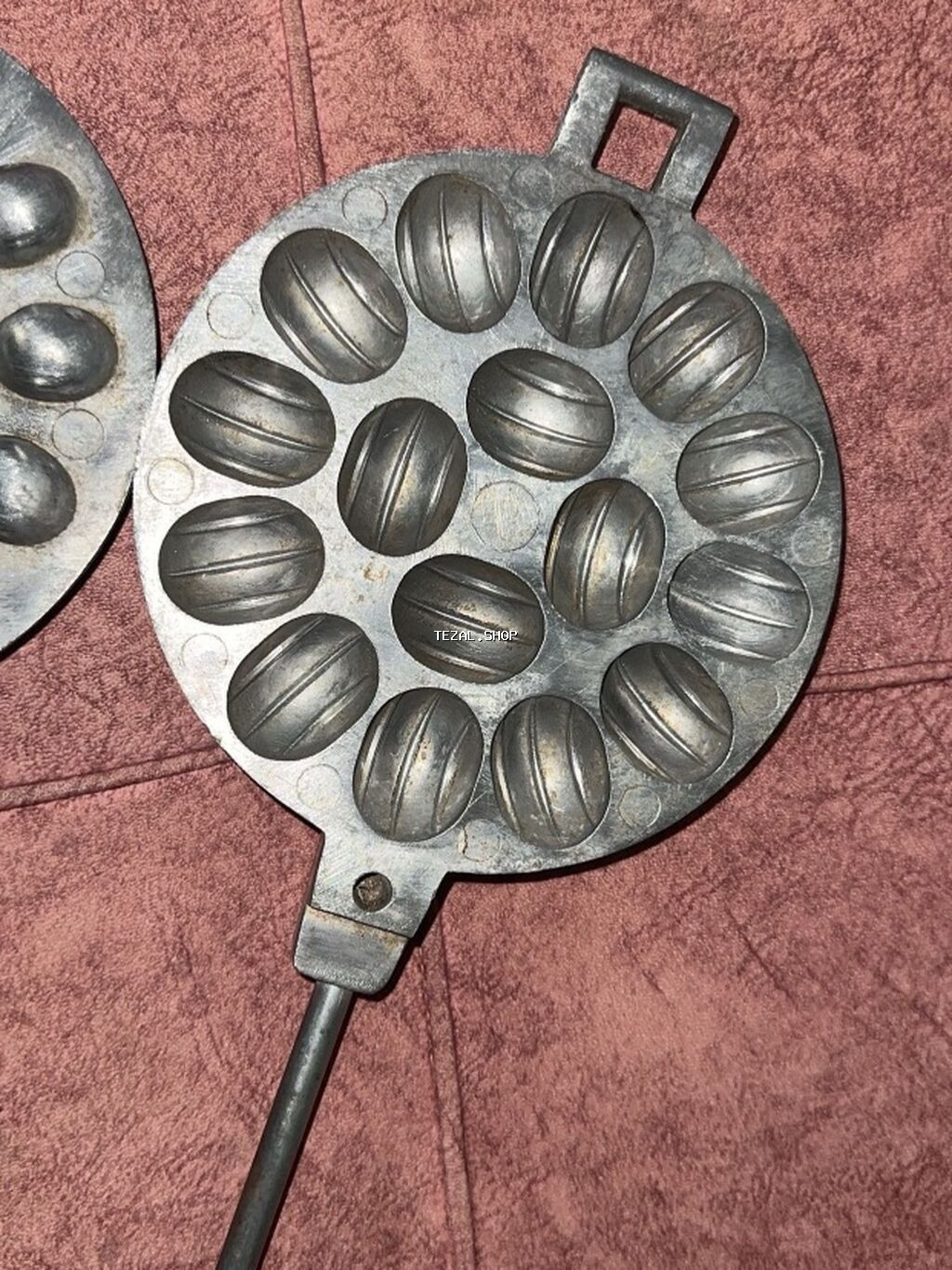 Şirniyyət qəlibləri, rəng - Gümüşü, Metal, Dairəvi, 2