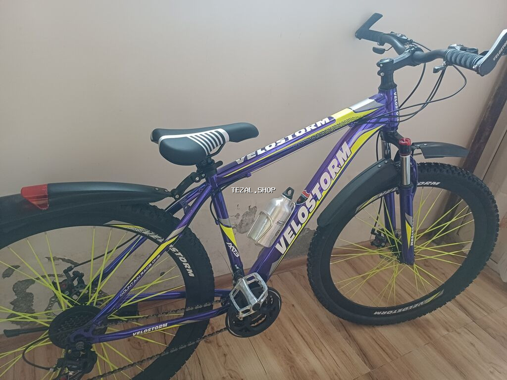 Velostorm dağ velosipedi - Çərçivə: yüngül alaşımlı polad