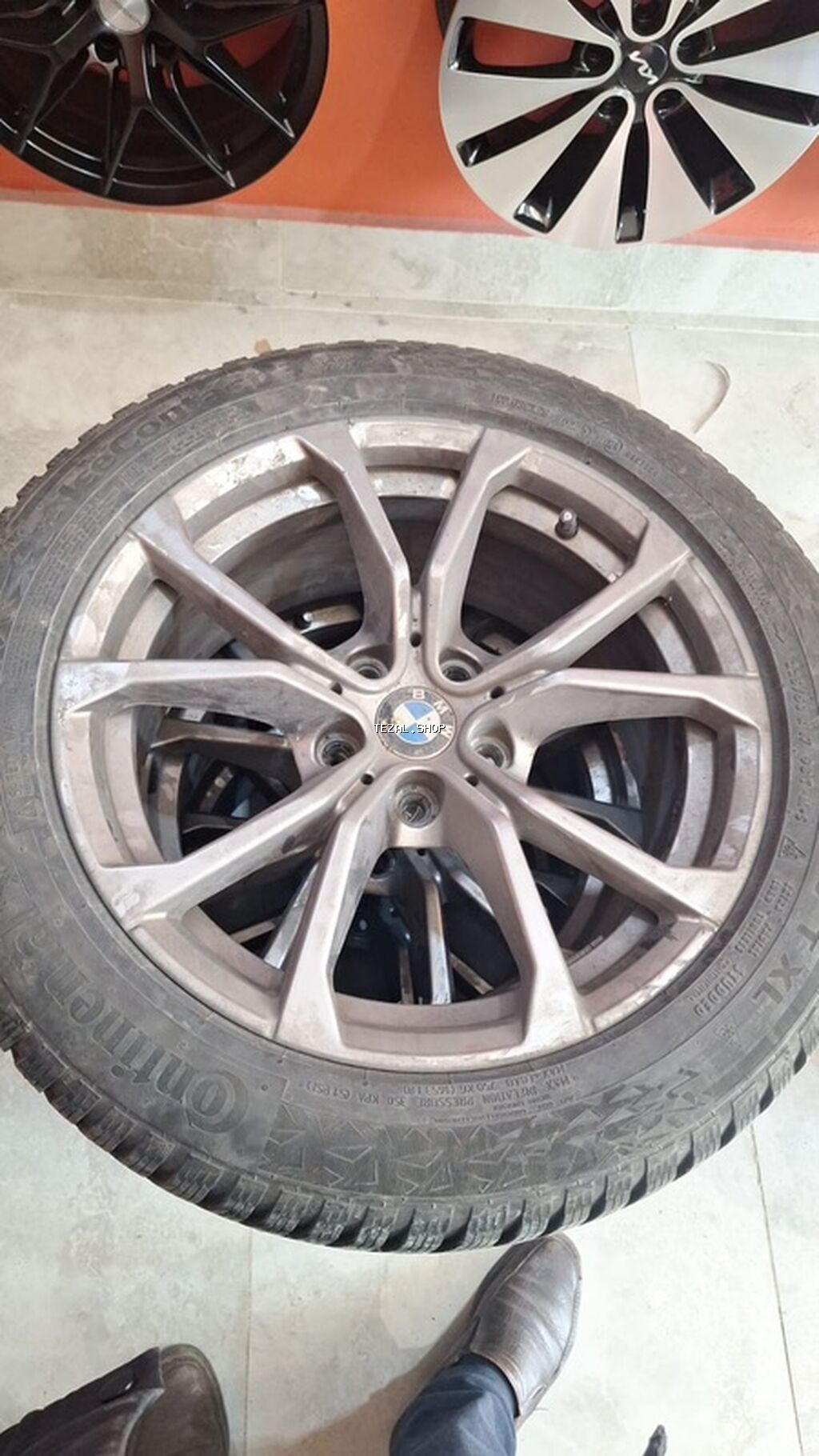 BMW orijinal disklər və qış təkərləri komplekti - Disklər: BMW