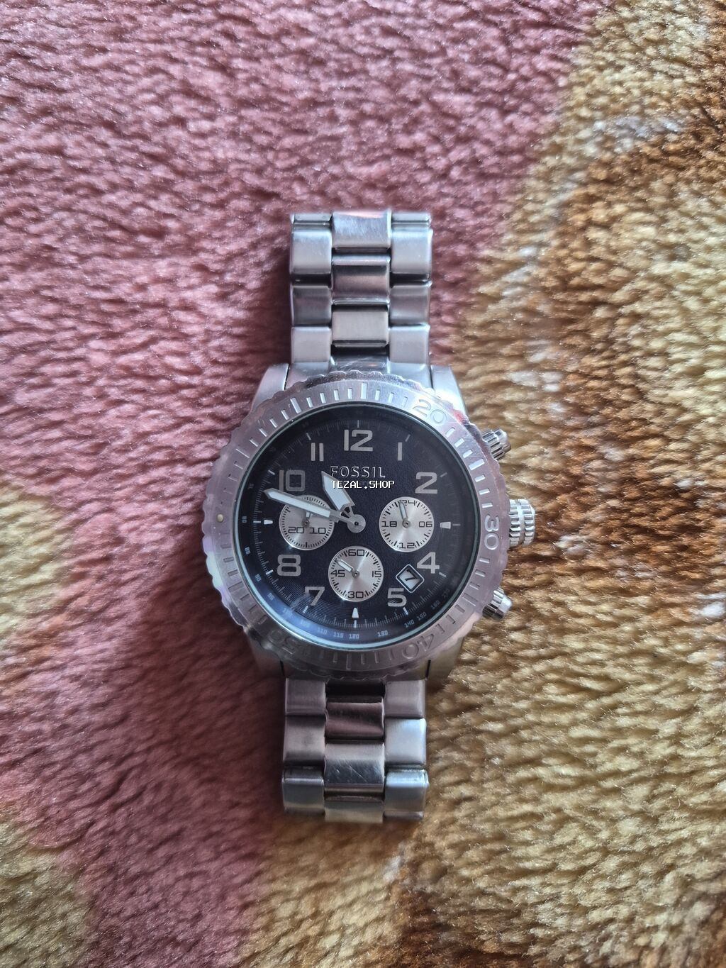 Qol saatı, Fossil, rəng - Gümüşü