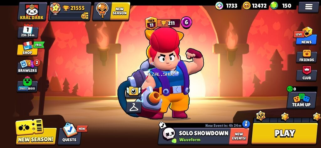 Brawl Stars hesabı – yüksək inkişaflı və zəngin məzmunlu - Ümumi