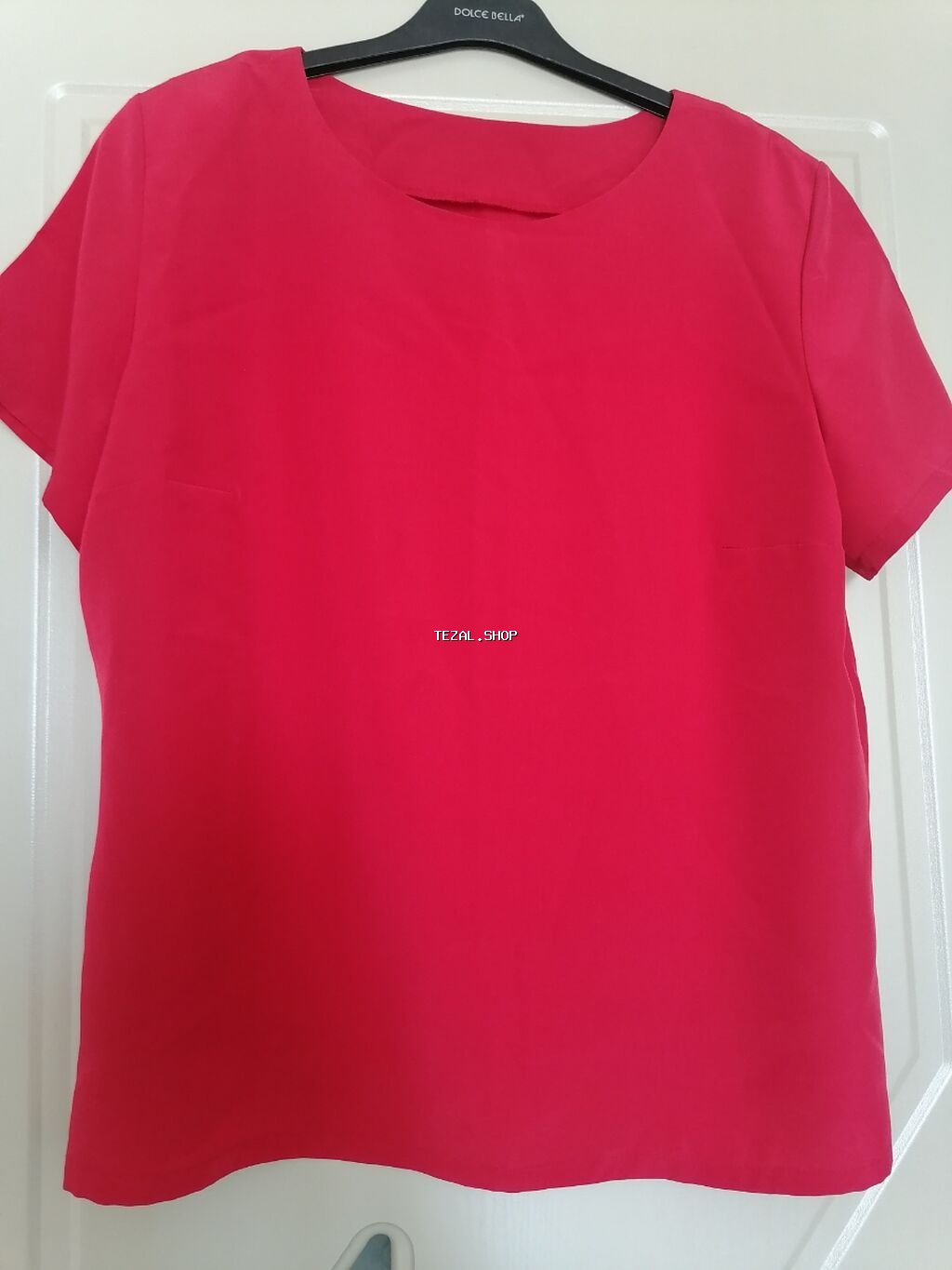 Кофточка шёлковая ярко, ало-красного цвета. 10 АЗН. Размер 40-42Все