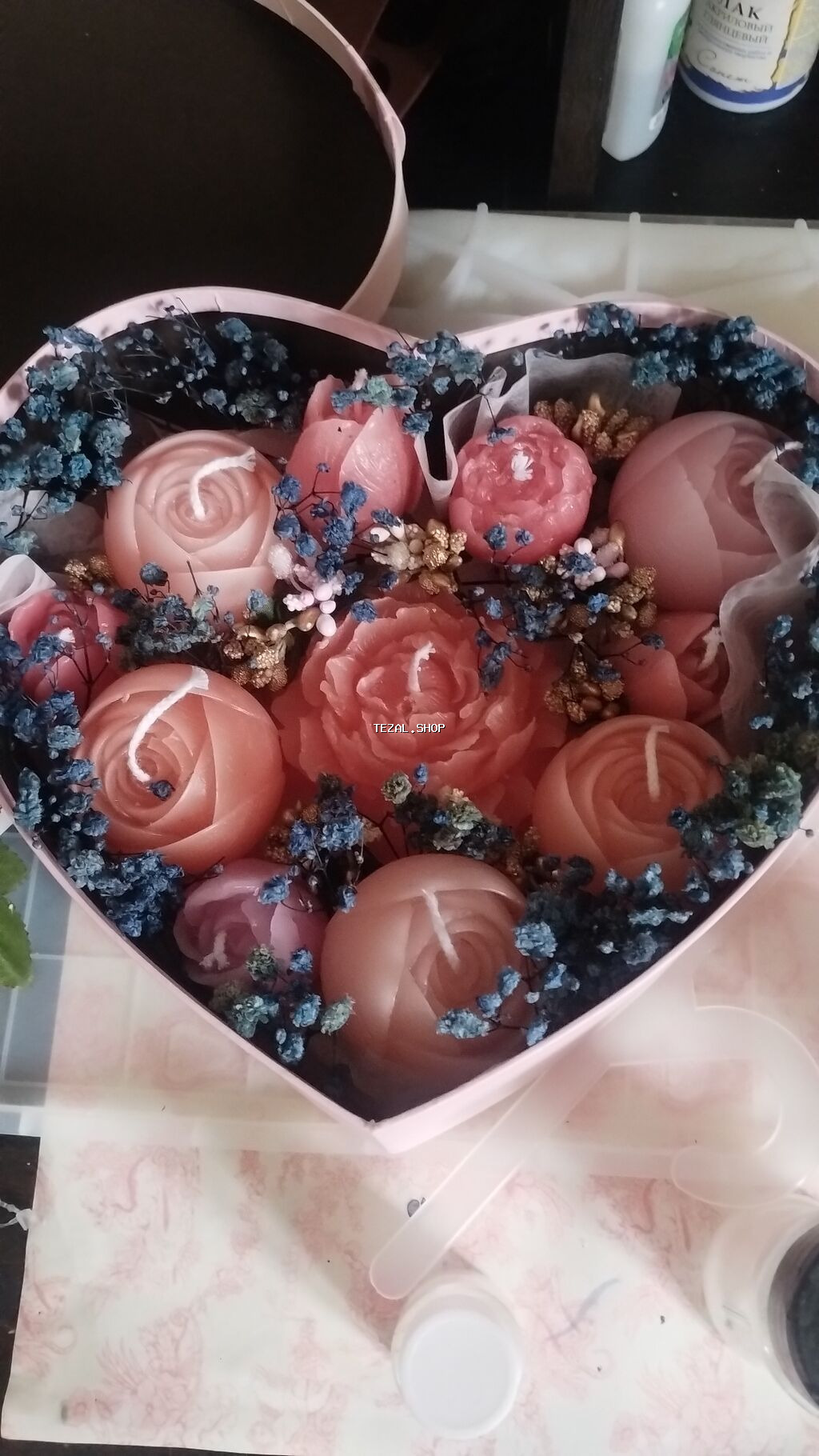 Şam Fiqurlu, Soya mumu