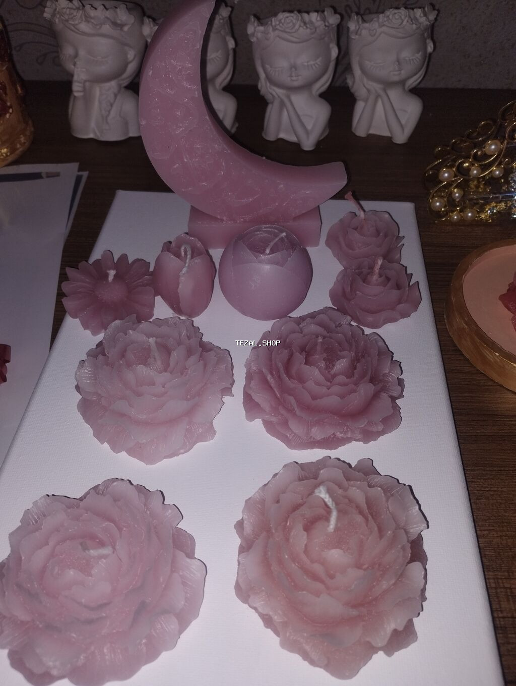 Şam Fiqurlu, Soya mumu - şəkil 2