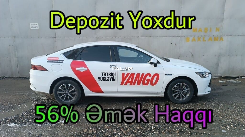 Taksi sürücüsü tələb olunur, Nəqliyyat təmin edilir, Həftəlik ödəniş, 3-5 illik təcrübə