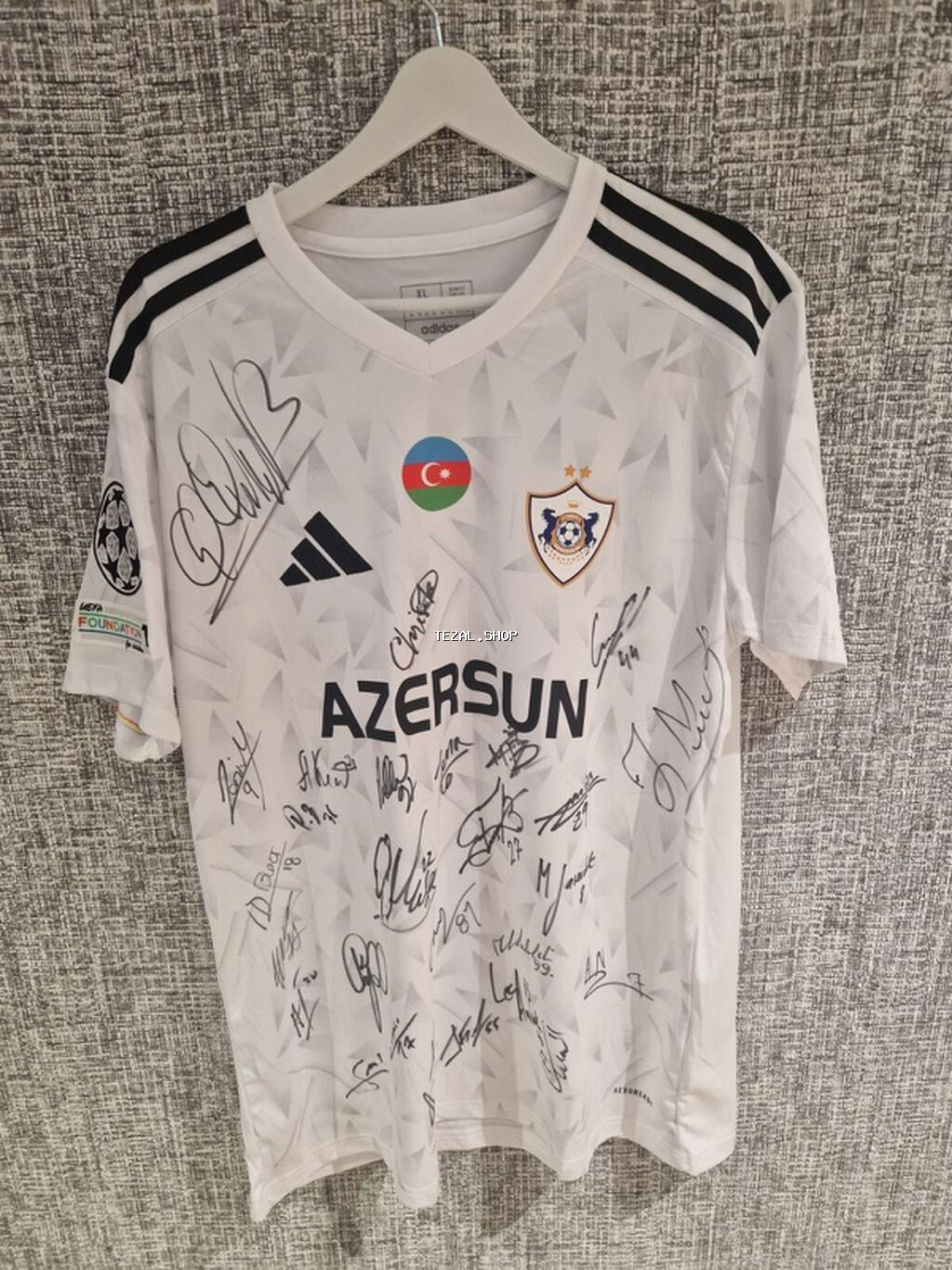 Futbolka, Adidas, XL, rəng - Ağ