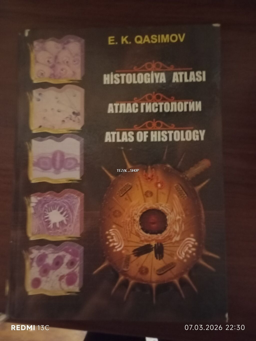 Tibbi kitablar paketi heresi 10 man 1) “Histologiya Atlasi / Атлас