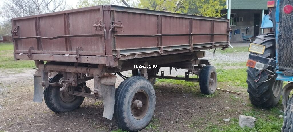 Belarus MTZ tipli mavi traktor - Güclü dizel mühərrik - Ön təkər - şəkil 5