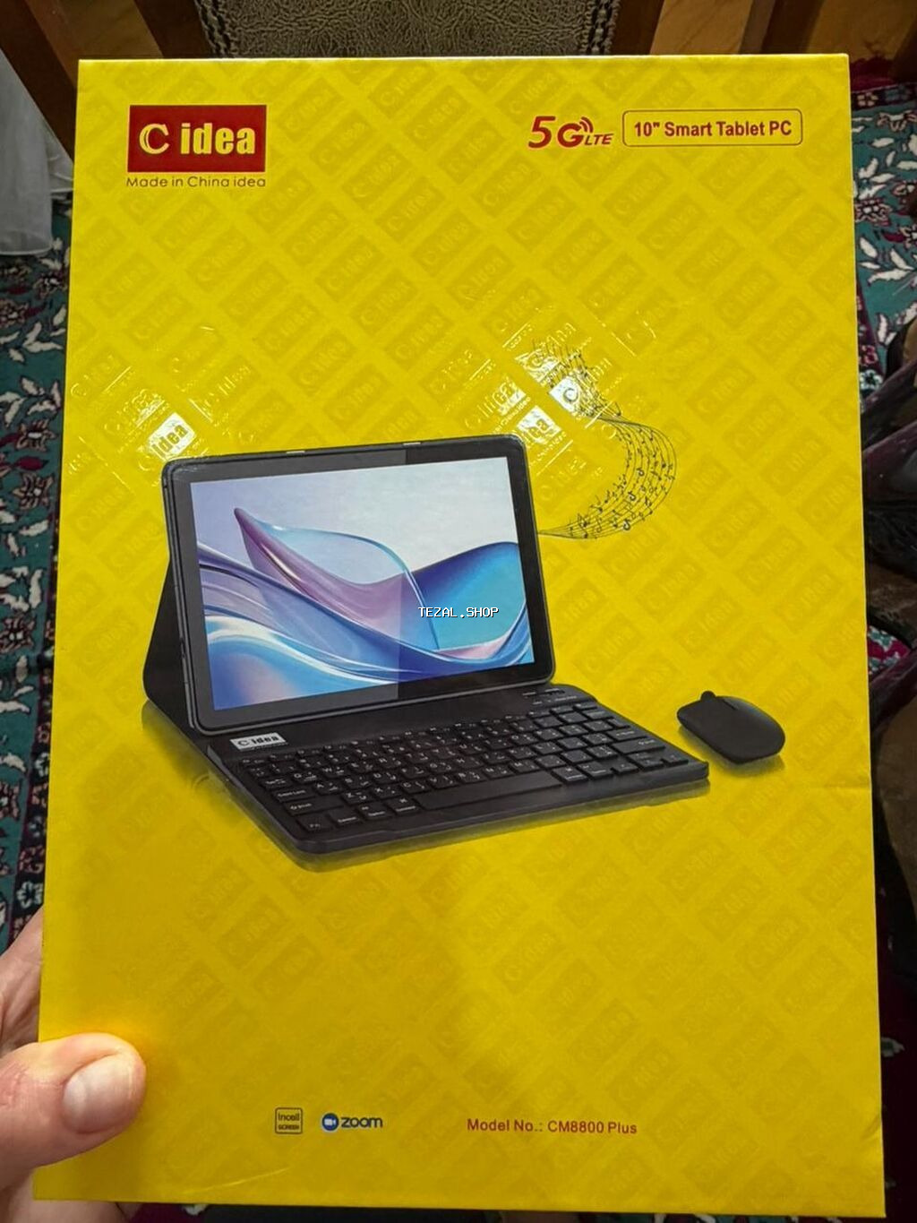 TƏCİLİ SATILIR: Cidea CM8800 Plus – 10" Smart Planşet (FULL SET) ​Tam