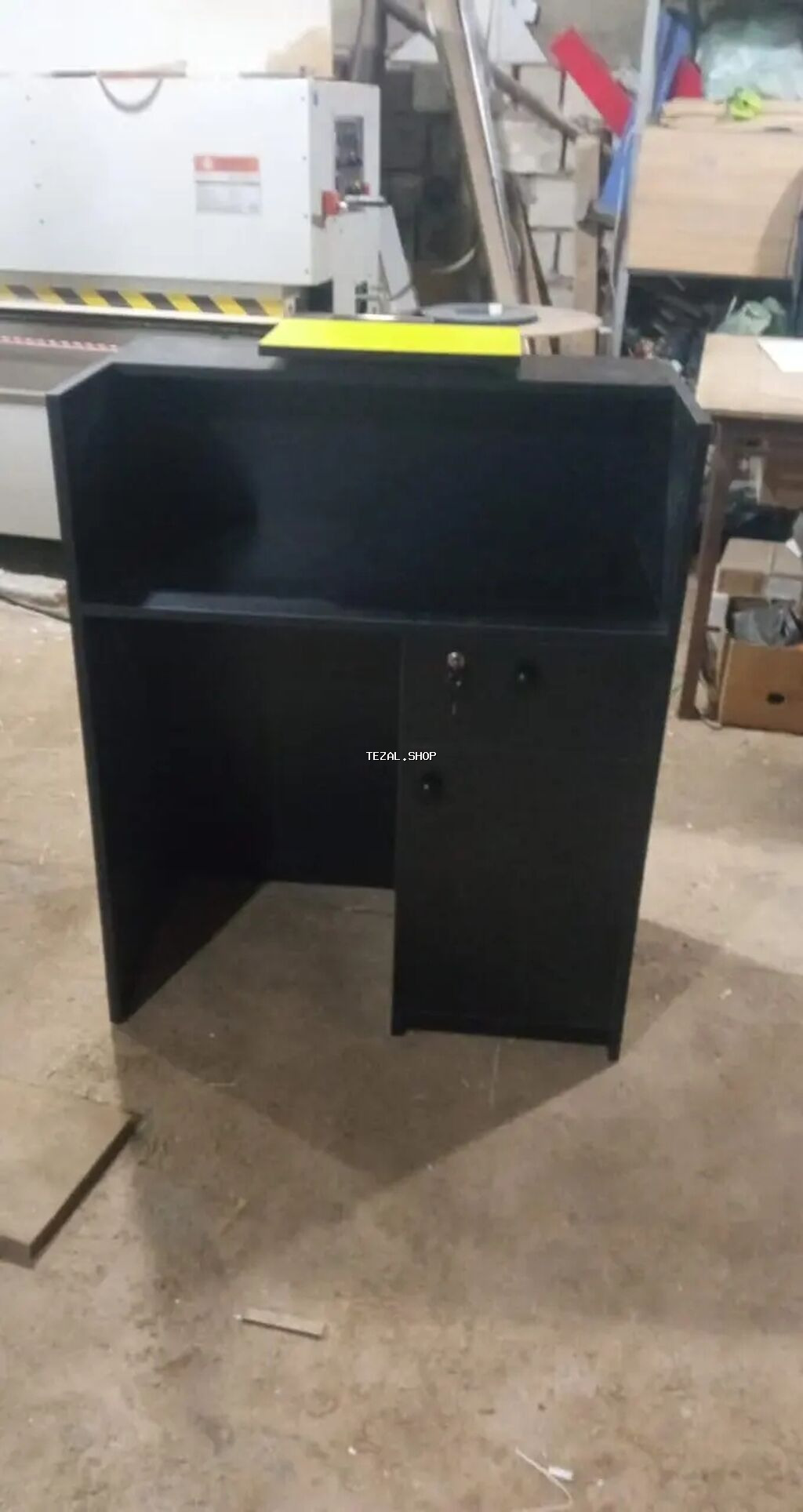 Resepsn masası – kompakt və funksional dizayn - Ölçü: təxmini 170 sm - şəkil 3