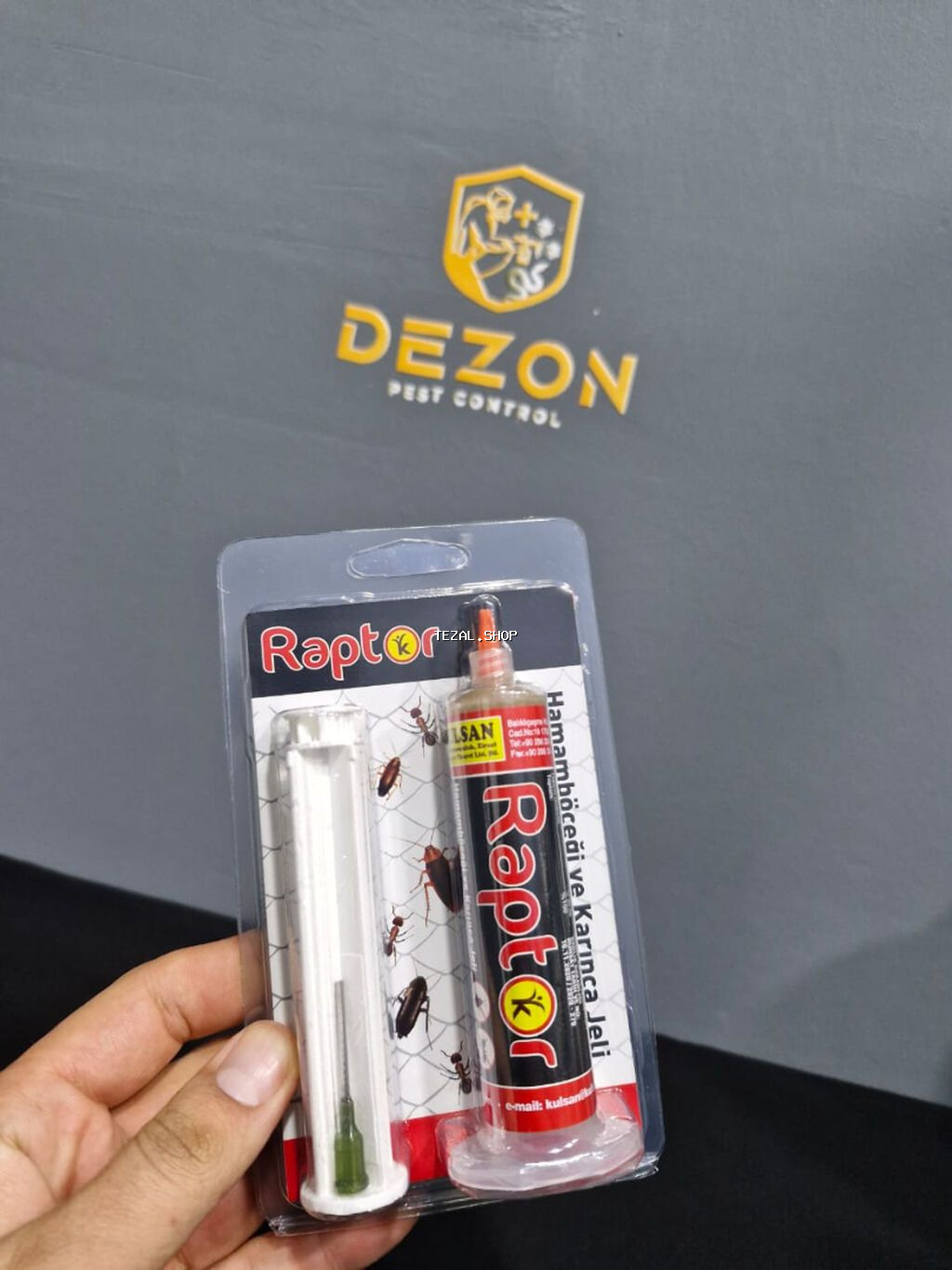 RAPTOR JEL 35 gr tarakan və qarışqalara qarşı yüksək effektivliyə