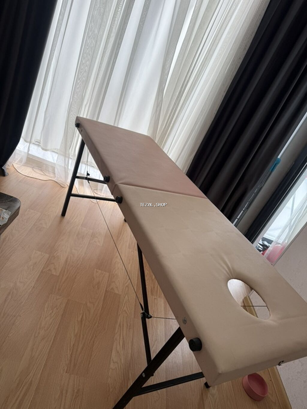 Portativ masaj masası - İkiqat qatlanan, yüngül və daşınması asan - şəkil 2