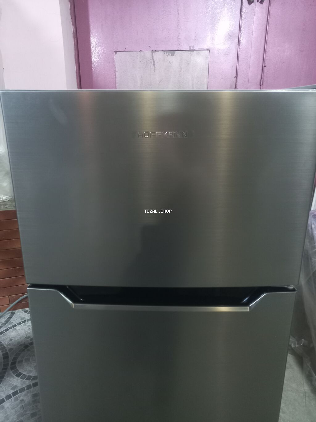 2 qapılı Hoffman Soyuducu Satılır, rəng - Gümüşü - şəkil 2