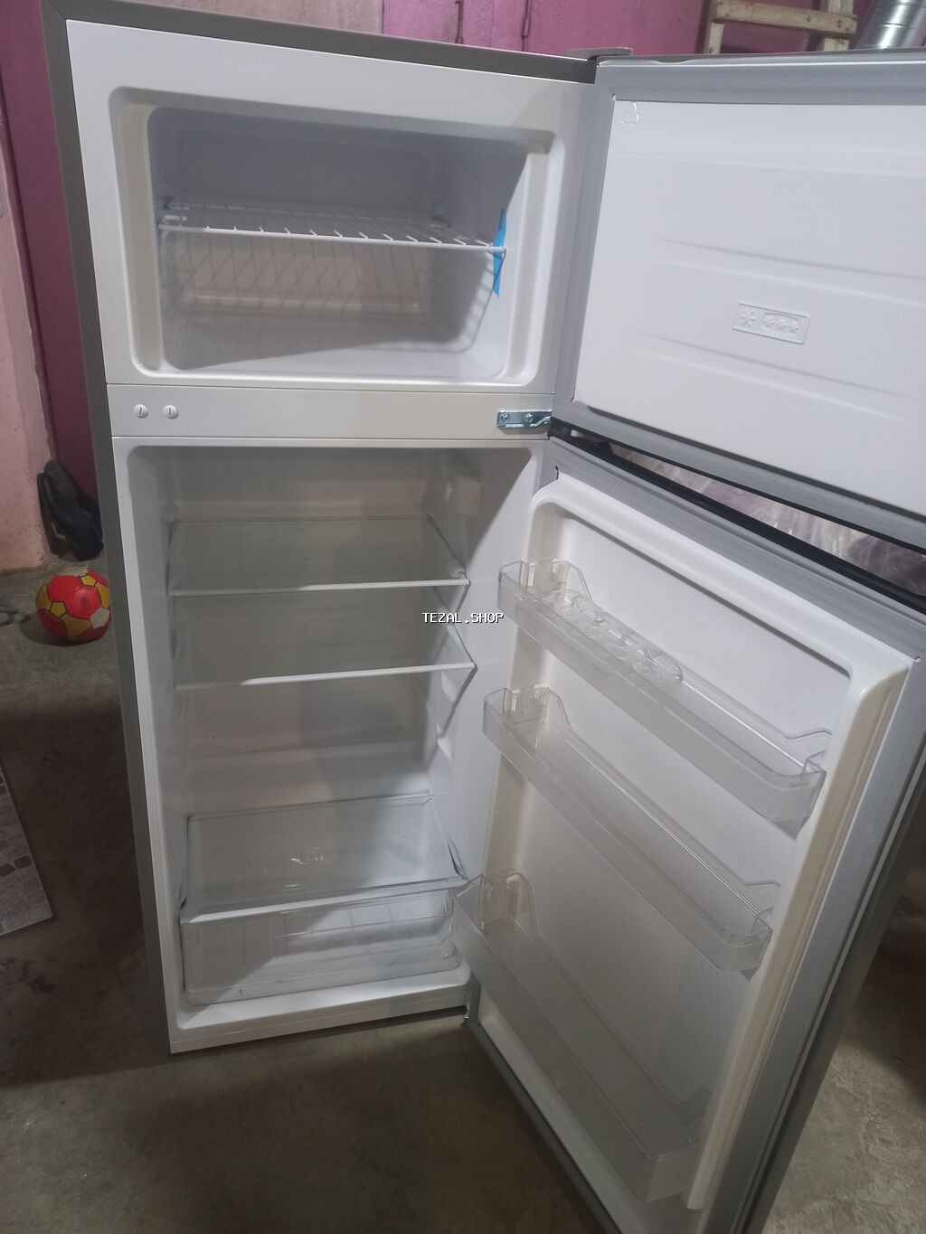 2 qapılı Hoffman Soyuducu Satılır, rəng - Gümüşü - şəkil 3