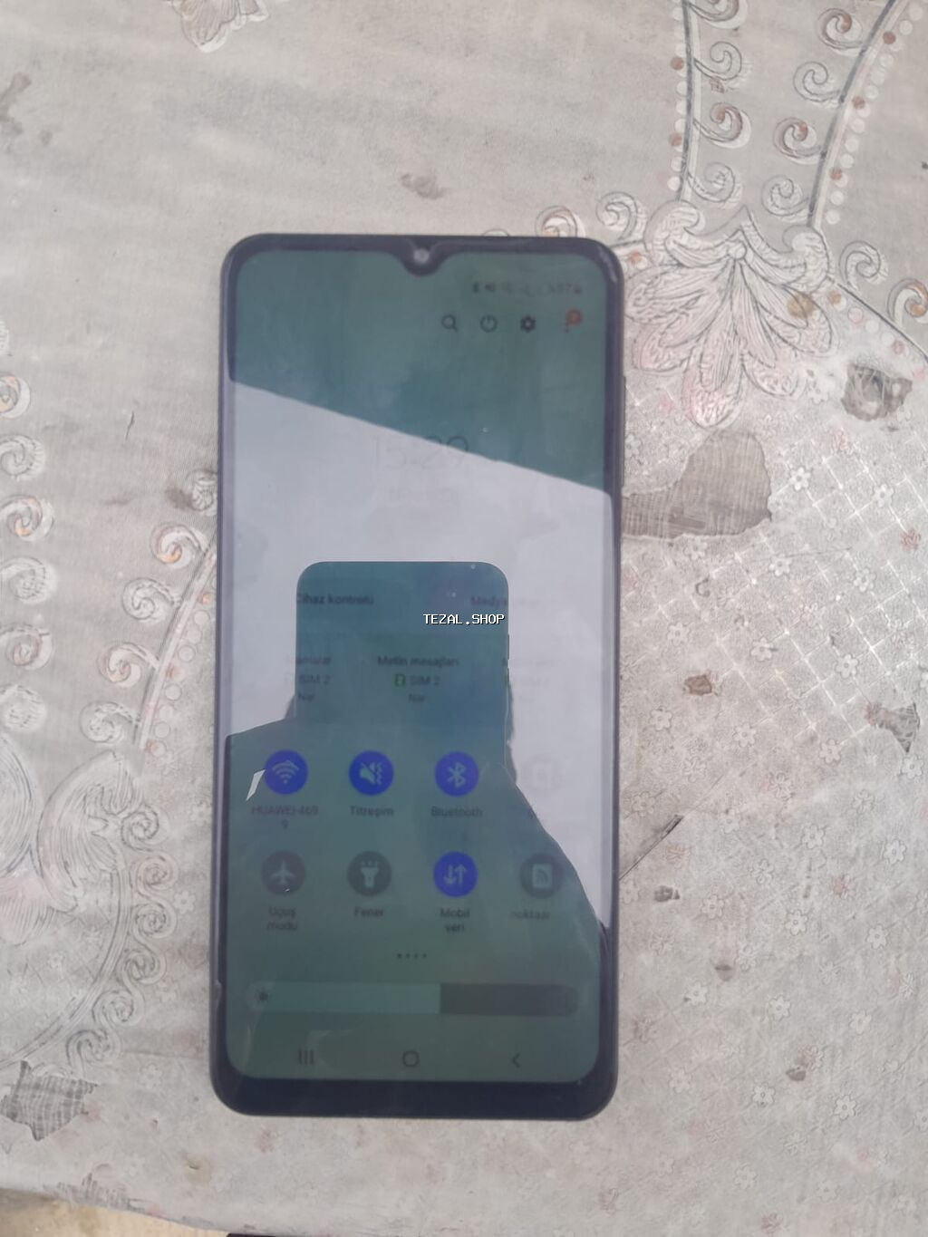 Samsung Galaxy A12, 32 GB, rəng - Qara, İki sim kartlı