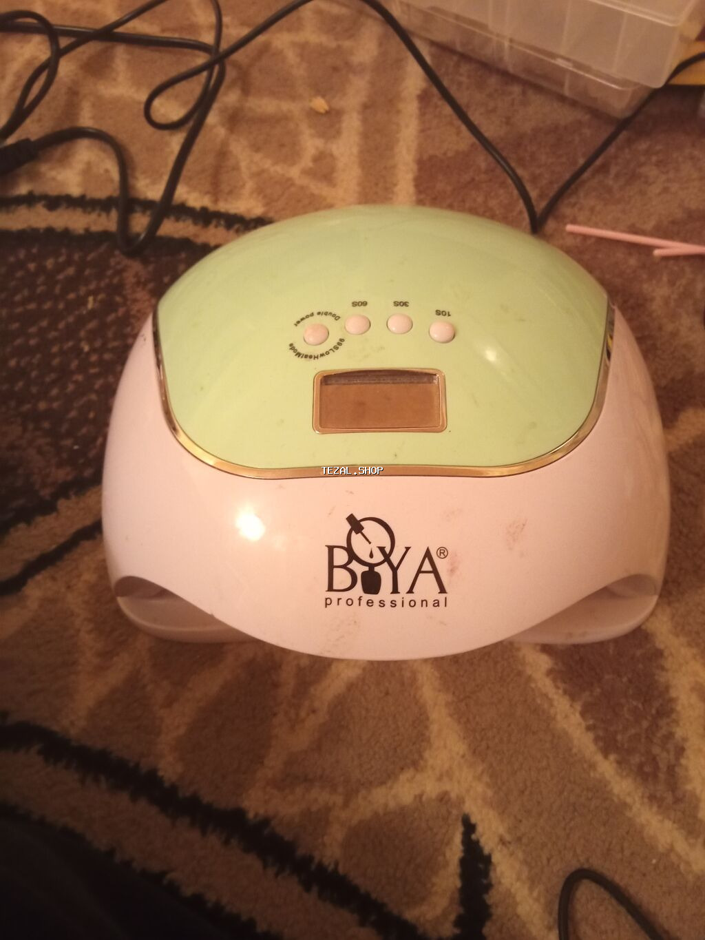 Manikür üçün tam dəst - Elektrik frez aparatı: Nail Master. - Sürət - şəkil 3