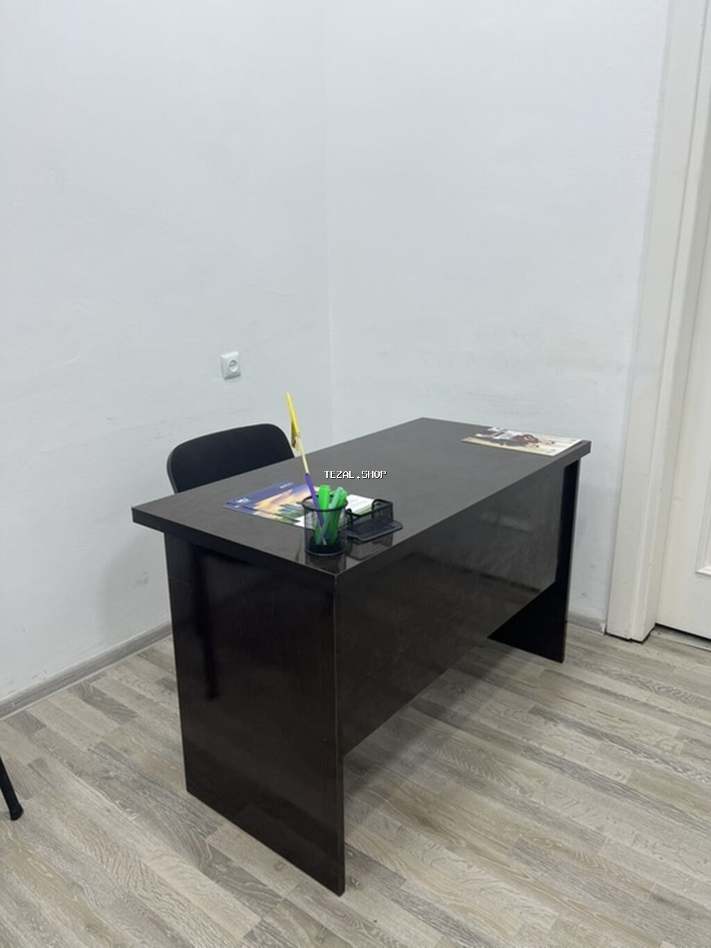 Ofis mebel dəsti – tünd qəhvəyi, parlaq səthli MDF/LDSP Tərkib: - 2 - şəkil 2