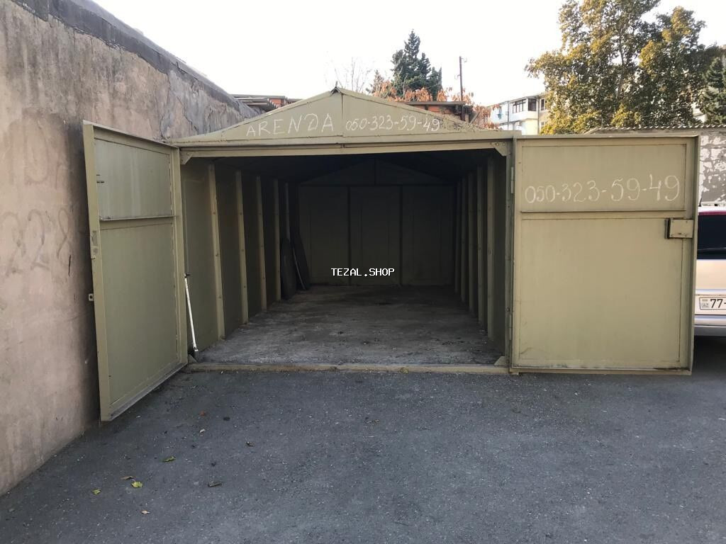 20 nomreli mekteb ile uzbeuz heyetde 16 kv demir qaraj kiraye verilir