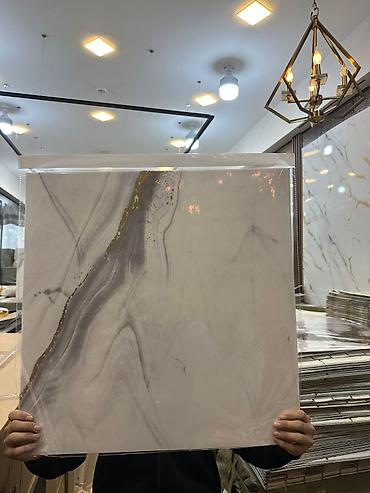 Mərmər effekti verən PVC divar panelləri. 1.Arxası özü - şəkil 4