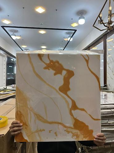 Mərmər effekti verən PVC divar panelləri. 1.Arxası özü - şəkil 5