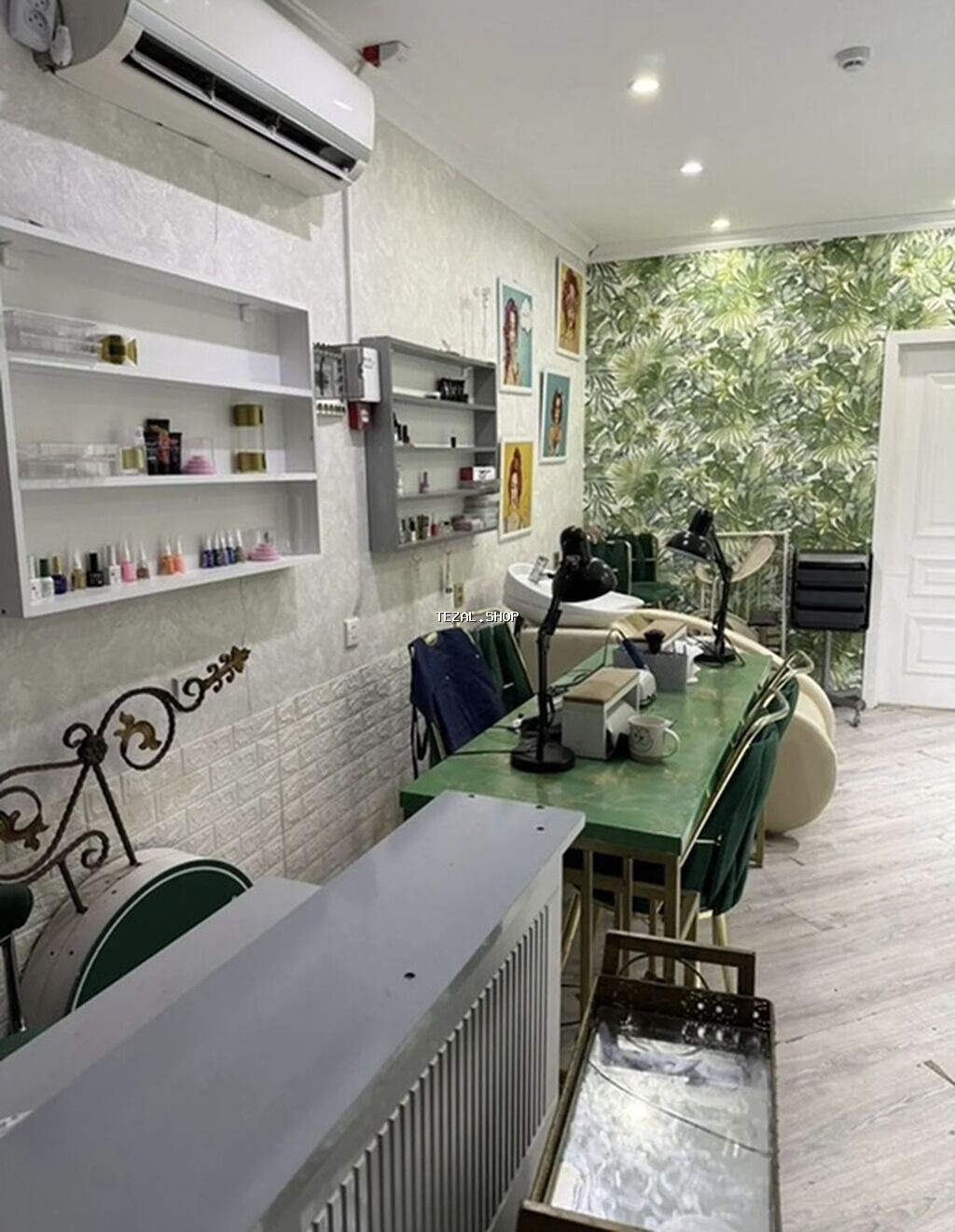 Bayilda 163 sayli mektebin yaninda butun avadanliqlari olan gozellik - şəkil 2