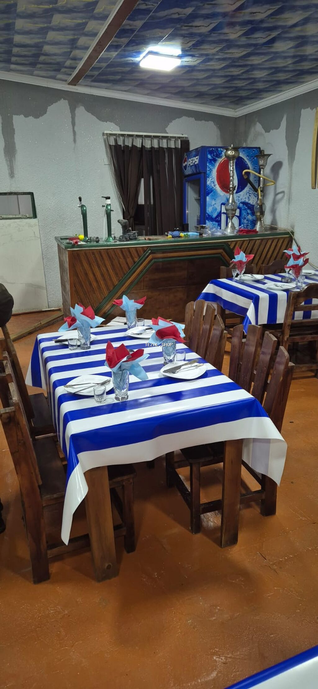 Stullar ilə, Dördbucaq masa, 6 nəfər, Zəmanətsiz, Kredit yoxdur