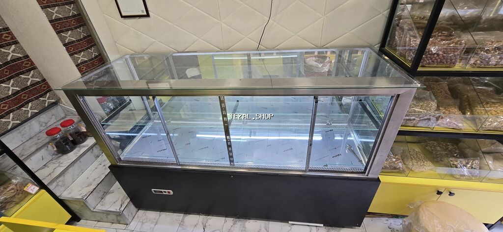 Soyuduculu vitrin – şüşə qabaqlı, paslanmayan polad çərçivəli - şəkil 4