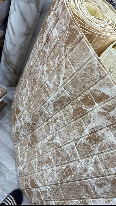 3D divar panelinin üstünlükləri. Rulonda 10 metre uzunu 90 sm eni - şəkil 2