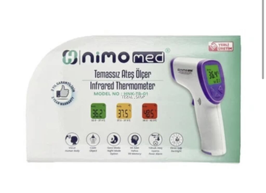 Nimomed Temassız Ateş Ölçer – İnfraqırmızı Termometr Model: HNK-TB-01