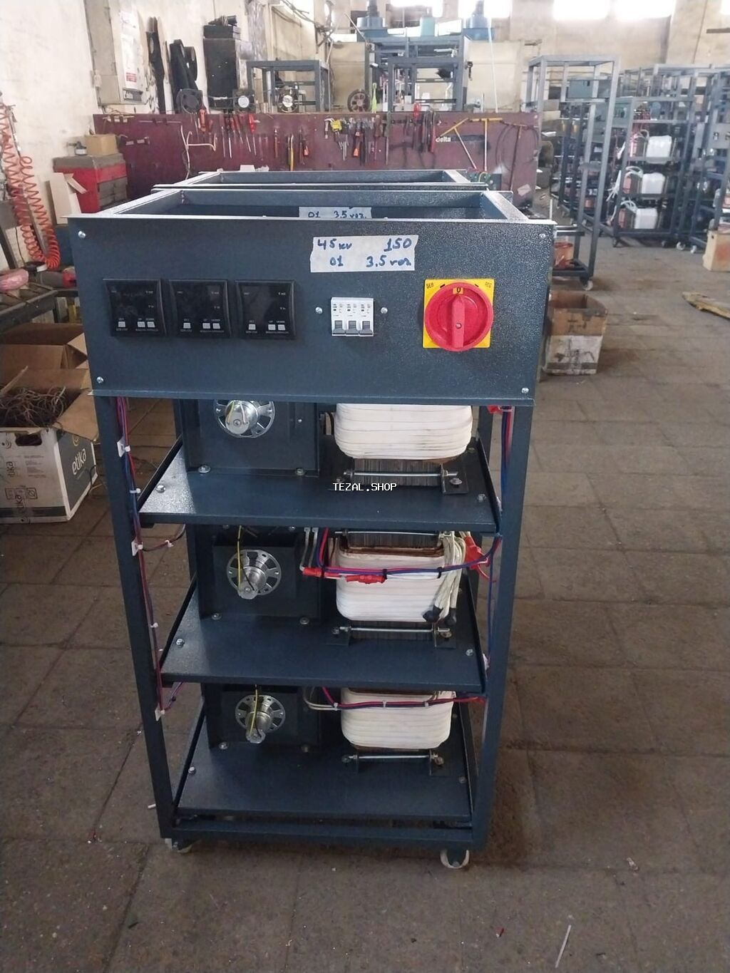 Yeni, Sənaye üçün, 1 faza, Gərginliy stabilizatoru, 220 V, Pulsuz çatdırılma, Kredit yoxdur - şəkil 3