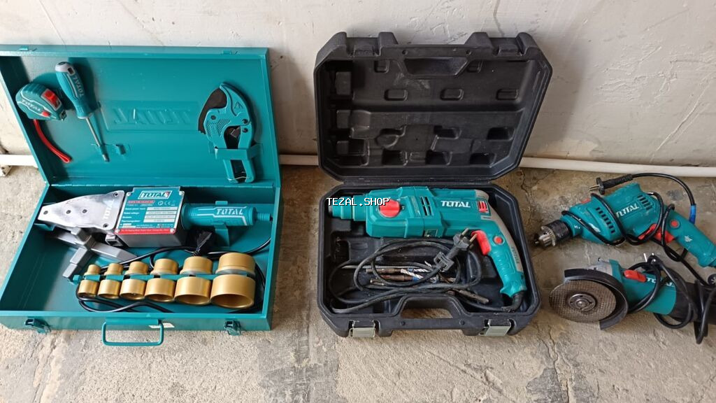 TOTAL elektrik alətləri dəsti 4 dəst təcili satılır super - şəkil 4
