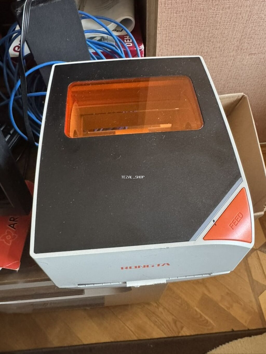 Az işıənmişRongta RP411 etiket printeri - Növ: Termal etiket printeri