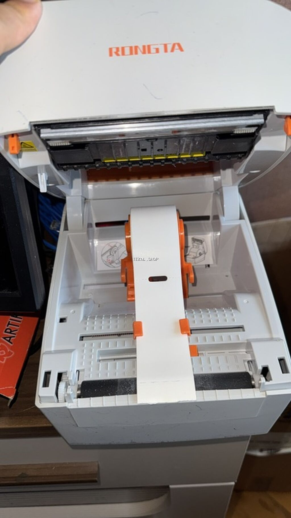 Az işıənmişRongta RP411 etiket printeri - Növ: Termal etiket printeri - şəkil 2