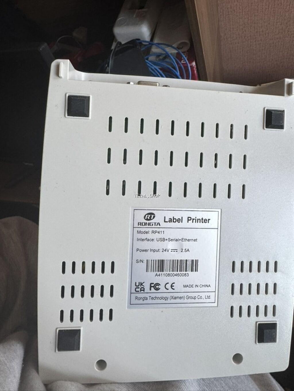 Az işıənmişRongta RP411 etiket printeri - Növ: Termal etiket printeri - şəkil 4