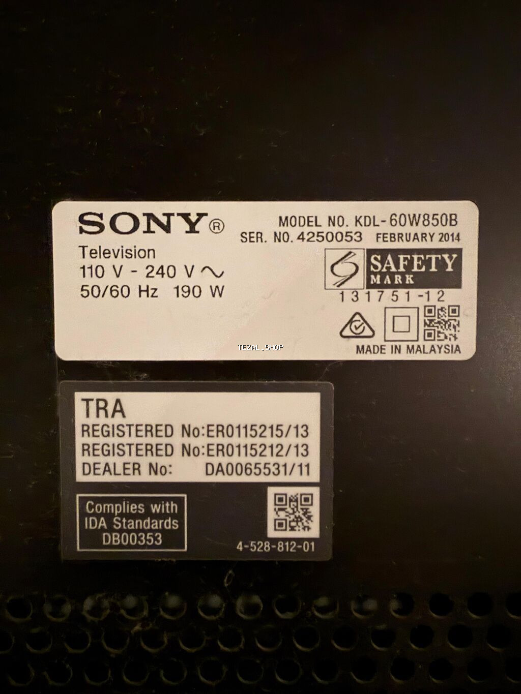 Televizor Sony LED ekran 60" FHD (1920x1080) - şəkil 2