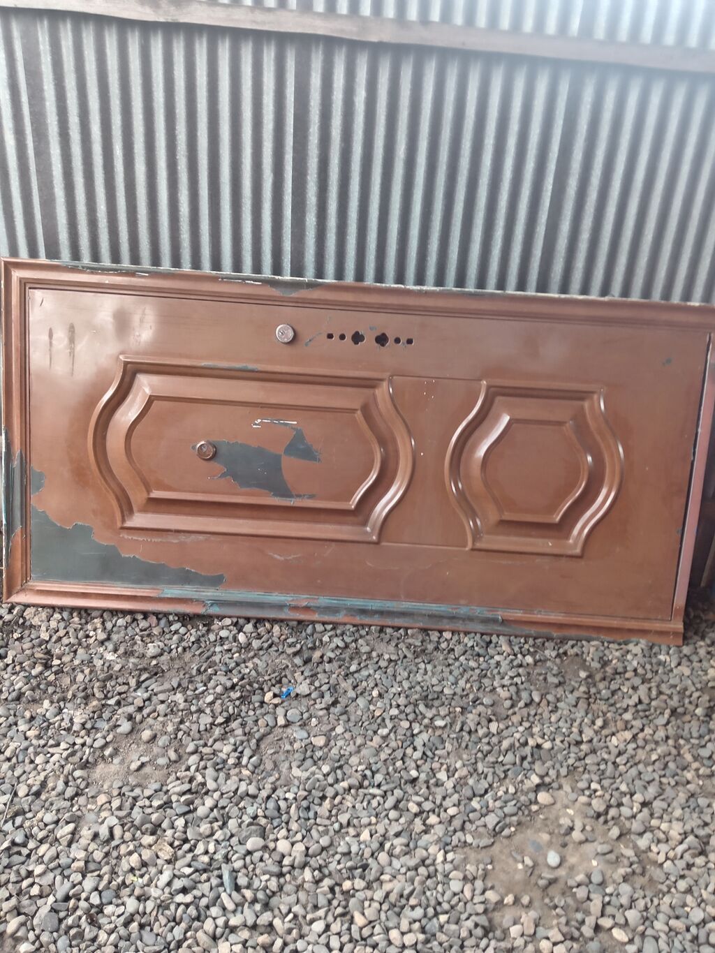 Metall qapı paneli - Material: qalın metal (polad) panel - Rəng