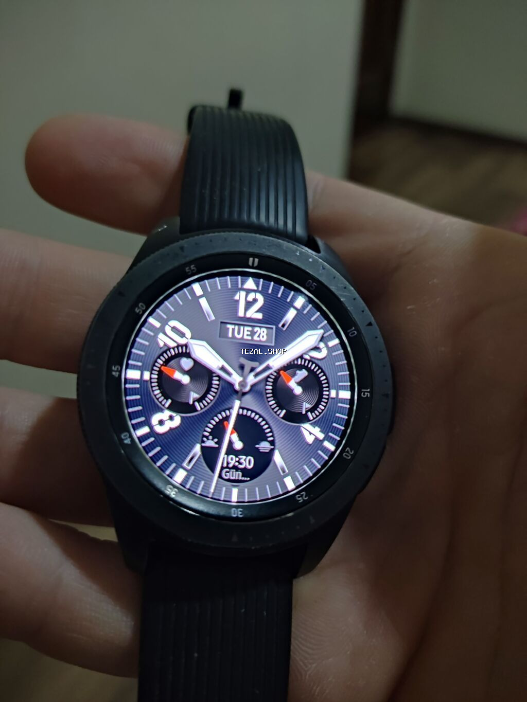 Smart saat, Samsung, Suya davamlı, rəng - Qara