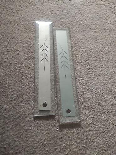 Стёкла для люстры Şüşə dekor panelləri (naxışlı zolaqlar) - Material - şəkil 3