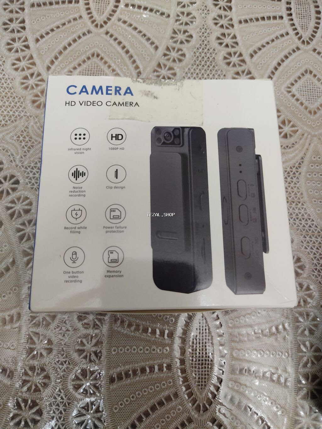 HD Video Kamera – mini geyilə bilən model Xüsusiyyətlər: - 1080P Full