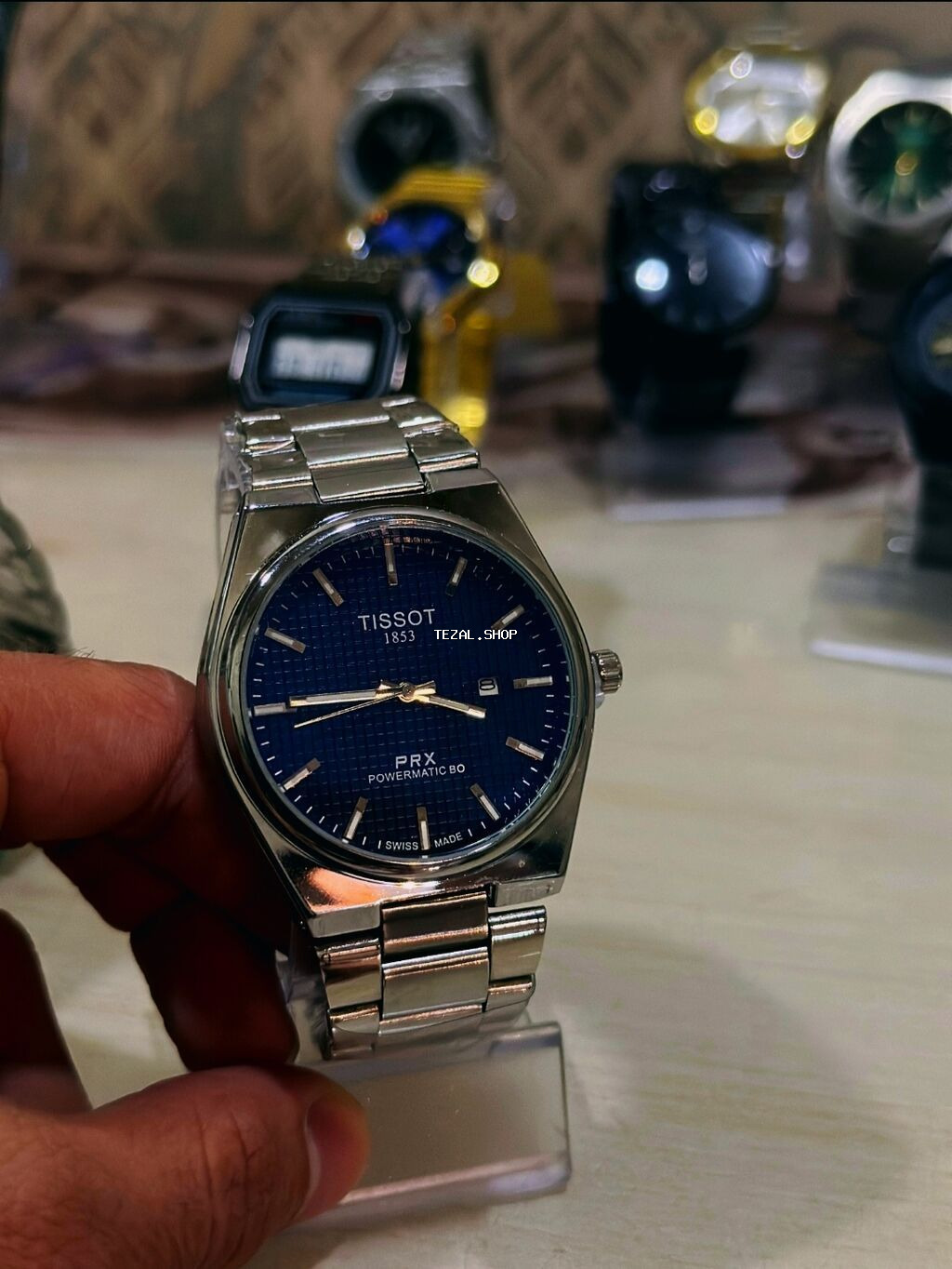 Qol saatı, Tissot, rəng - Mavi