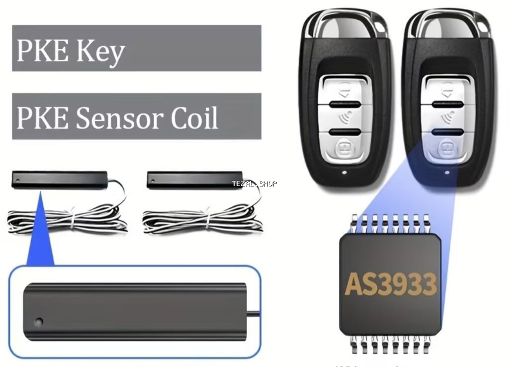 Avtomobil üçün PKE (Passive Keyless Entry) və Start/Stop düyməli - şəkil 2