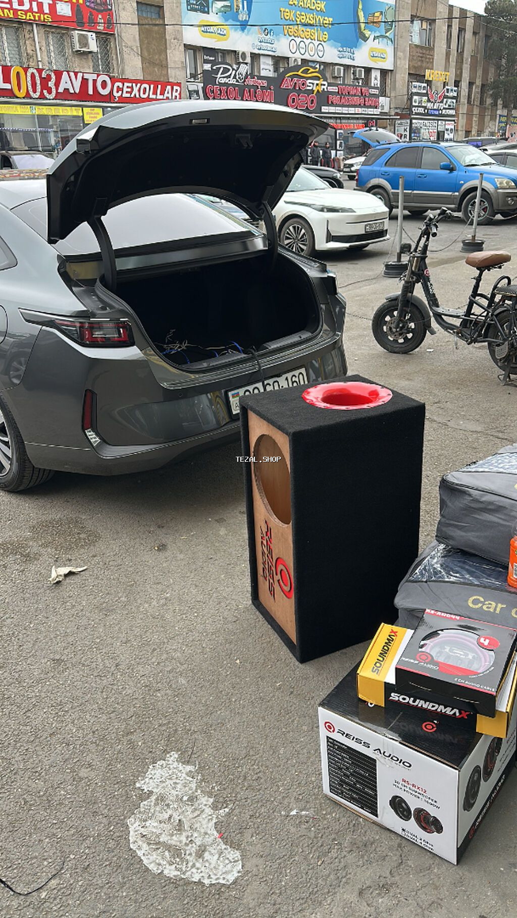 Dinamiklər və sabvuferlər, Yeni, Alüminium, Türkiyə, Pulsuz çatdırılma