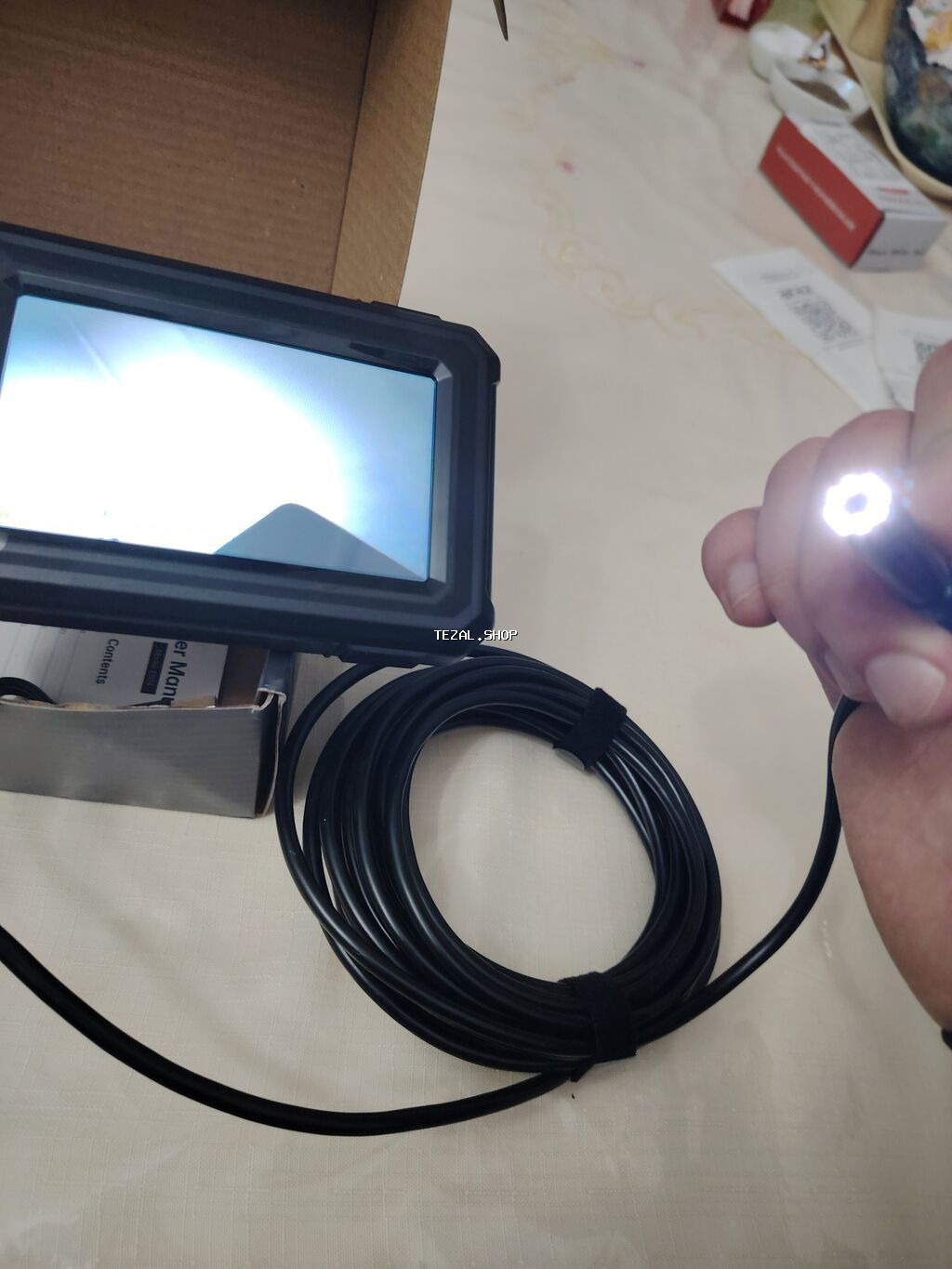 5m sunuru olan mini kamera satilir tep tezedi xirda esyalari goturmek - şəkil 3