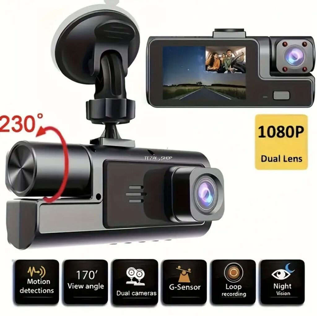 Videoreqistratorlar, Yeni, Zərbə sensoru ilə, 64 gb, Çin, Ünvandan götürmə, Pulsuz çatdırılma, Ödənişli çatdırılma