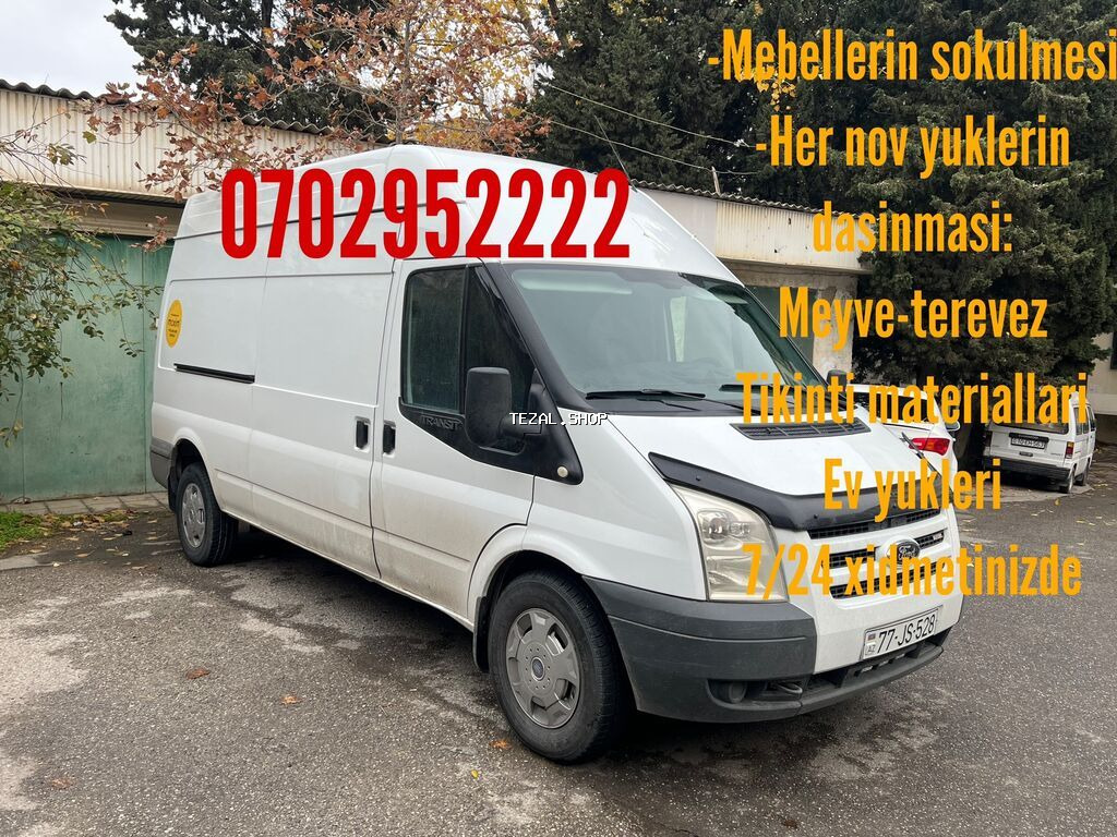 Hər növ yüklərin daşınması: -Mebel, ev əşyaları -Tikinti materialları