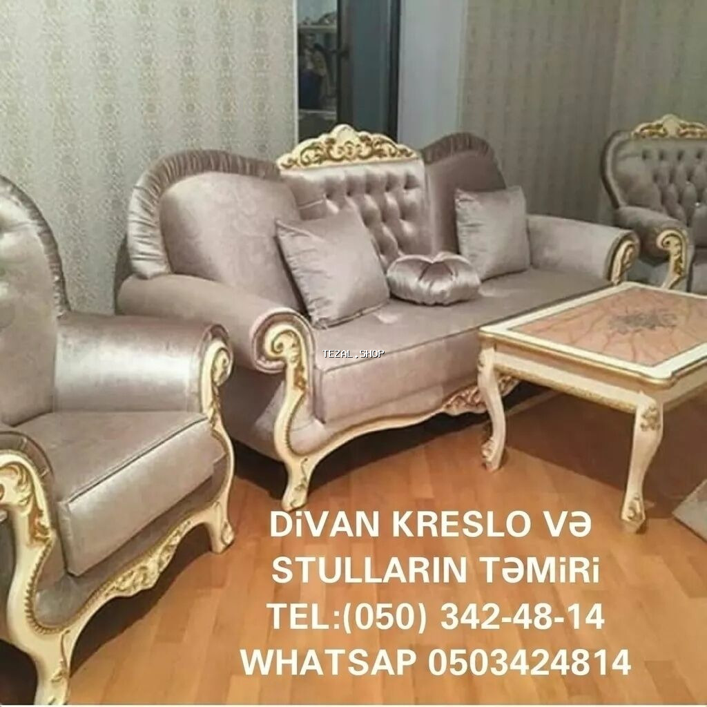 Divan kreslo ve stullarin yuksek keyfiyyetde temiri. Eger sizde divan - şəkil 5