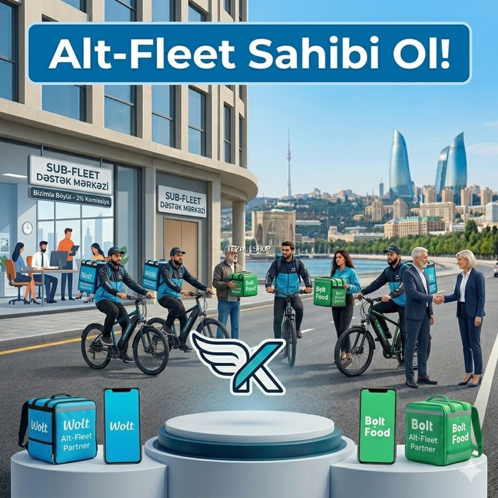 Alt-Fleet tərəfdaşlığı xidməti – çatdırılma komandası qurmaq və idarə