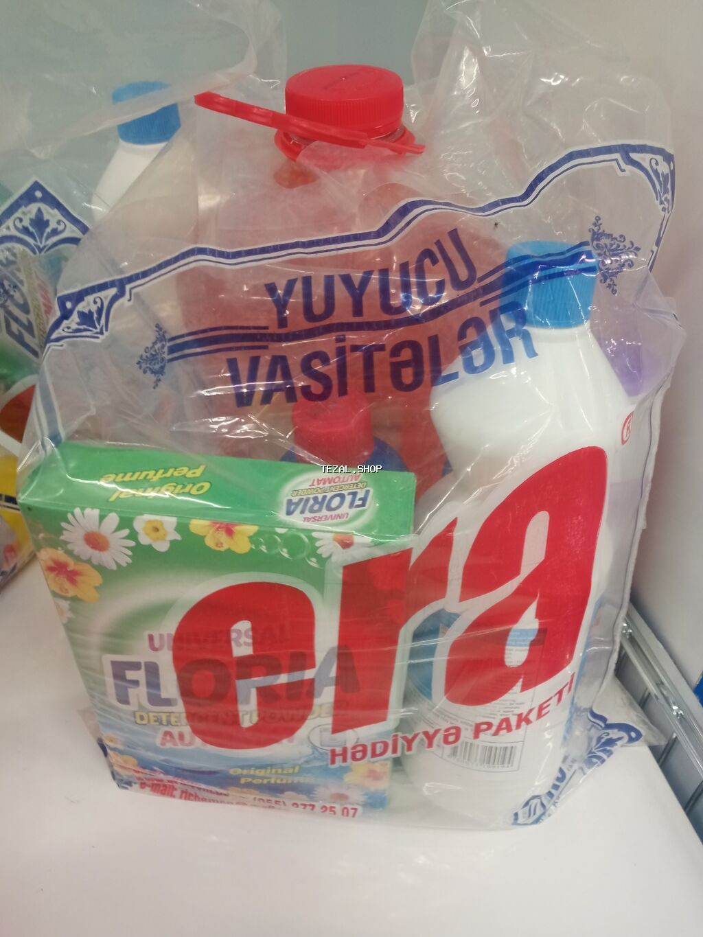 “Yuyucu Vasitələr – Era Hədiyyə Paketi” Məişət təmizliyi üçün